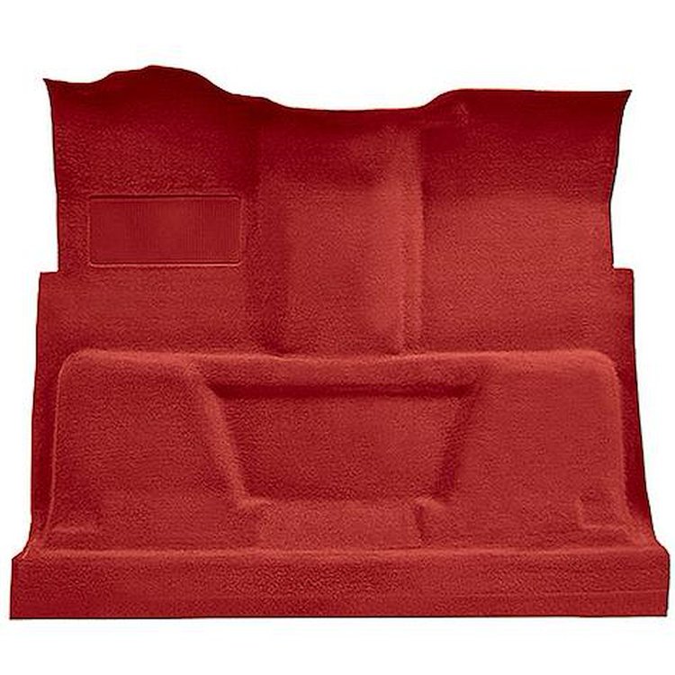 T1196654 1974-80 Chevrolet, GMC Pickup; Regular Cab; Molded Carpet Kit; Cut Pile; Standard Backing; Column Shift; Automatic or 3
