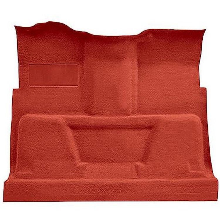 T1196658 1974-80 Chevrolet, GMC Pickup; Regular Cab; Molded Carpet Kit; Cut Pile; Standard Backing; Column Shift; Automatic or 3