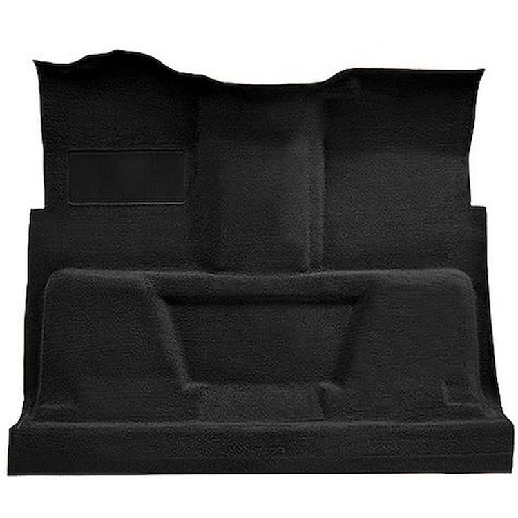 T1196701 1973-74 Chevrolet, GMC Pickup; Regular Cab; Molded Carpet Kit; Loop; Standard Backing; Column Shift; Automatic or 3-Spe