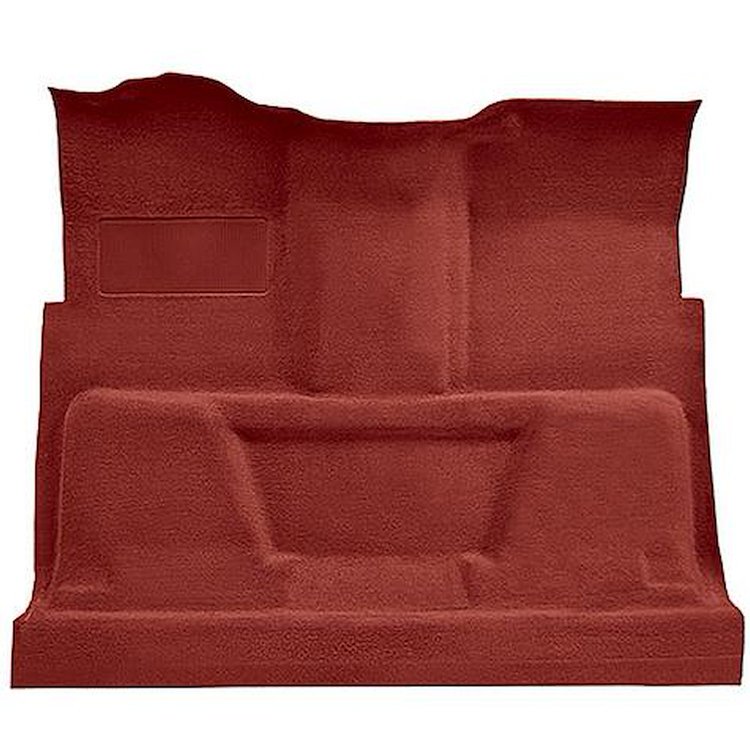 T1196702 1973-74 Chevrolet, GMC Pickup; Regular Cab; Molded Carpet Kit; Loop; Standard Backing; Column Shift; Automatic or 3-Spe