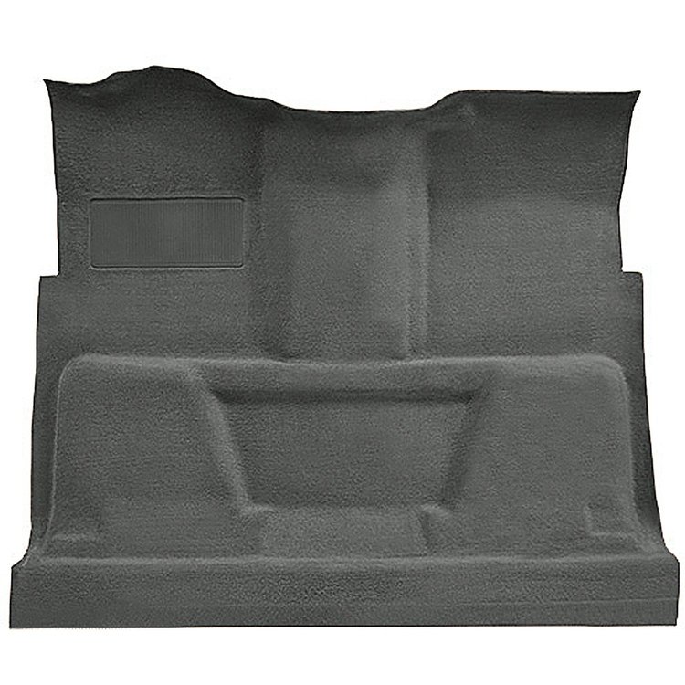 T1196735 1973-74 Chevrolet, GMC Pickup; Regular Cab; Molded Carpet Kit; Loop; Standard Backing; Column Shift; Automatic or 3-Spe