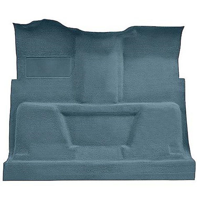 T1196784 1973-74 Chevrolet, GMC Pickup; Regular Cab; Molded Carpet Kit; Loop; Standard Backing; Column Shift; Automatic or 3-Spe