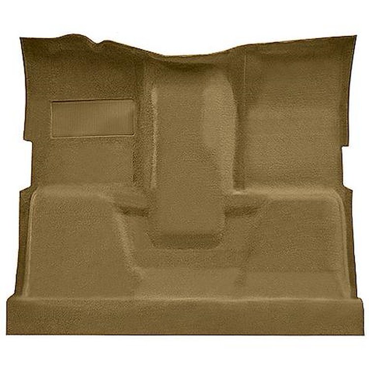 T1196837 1974-80 Chevrolet, GMC Pickup; Regular Cab; Molded Carpet Kit; Cut Pile; Standard Backing; Column/Floor Shift; TH400/4-