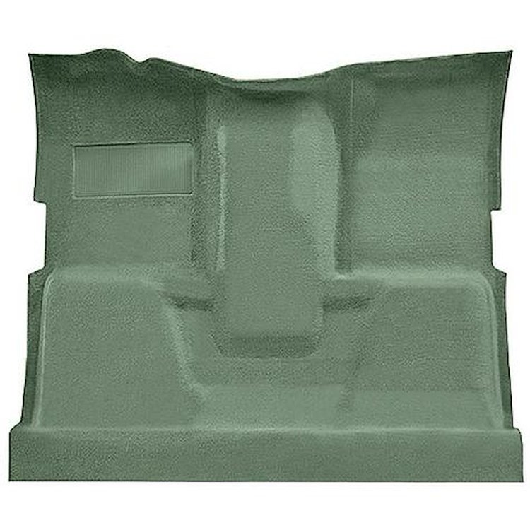 T1196848 1974-80 Chevrolet, GMC Pickup; Regular Cab; Molded Carpet Kit; Cut Pile; Standard Backing; Column/Floor Shift; TH400/4-