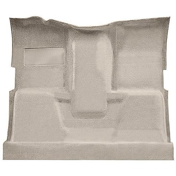 T1196868 1974-80 Chevrolet, GMC Pickup; Regular Cab; Molded Carpet Kit; Cut Pile; Standard Backing; Column/Floor Shift; TH400/4-