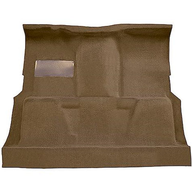 T1197018 1974-80 Chevrolet, GMC Pickup; Regular Cab; Molded Carpet Kit; Cut Pile; Standard Backing; Floor Shift; 4-Speed; High H