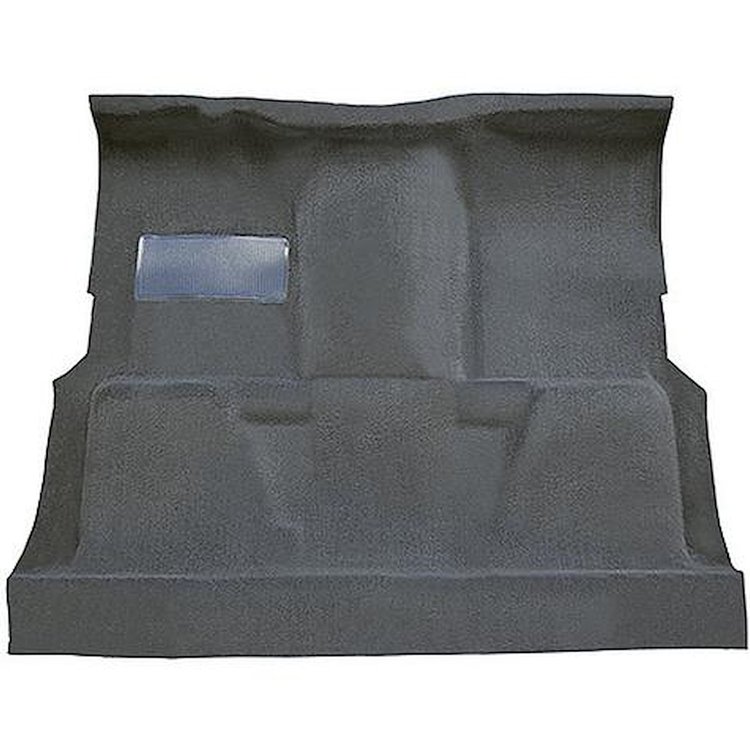T1197047 1974-80 Chevrolet, GMC Pickup; Regular Cab; Molded Carpet Kit; Cut Pile; Standard Backing; Floor Shift; 4-Speed; High H