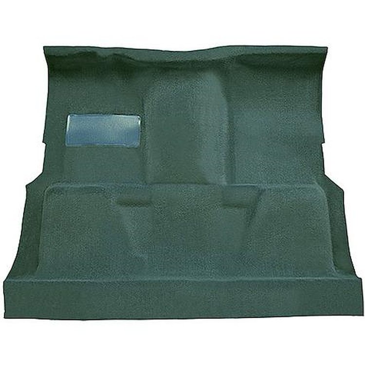 T1197050 1974-80 Chevrolet, GMC Pickup; Regular Cab; Molded Carpet Kit; Cut Pile; Standard Backing; Floor Shift; 4-Speed; High H