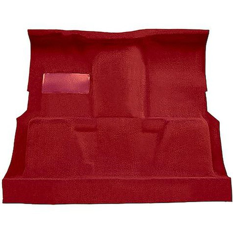 T1197054 1974-80 Chevrolet, GMC Pickup; Regular Cab; Molded Carpet Kit; Cut Pile; Standard Backing; Floor Shift; 4-Speed; Low Hu