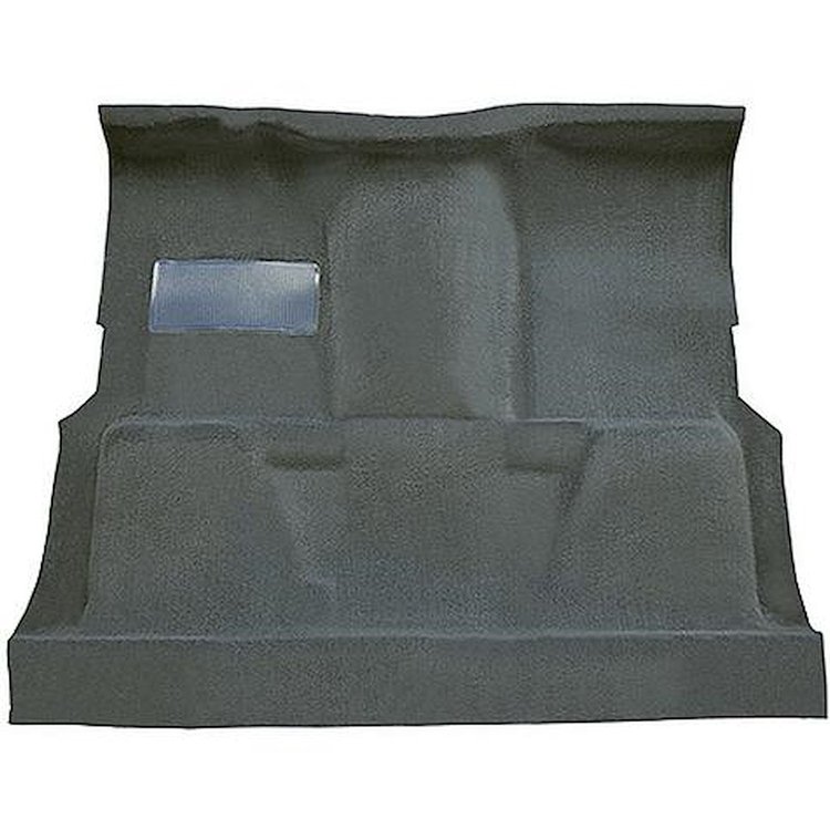 T1197056 1974-80 Chevrolet, GMC Pickup; Regular Cab; Molded Carpet Kit; Cut Pile; Standard Backing; Floor Shift; 4-Speed; High H