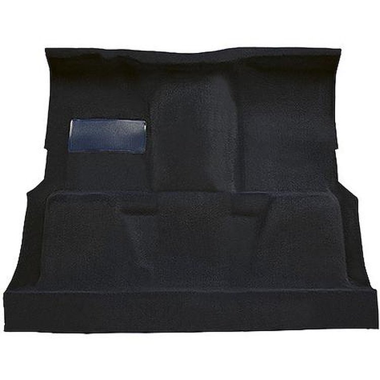 T1197057 1974-80 Chevrolet, GMC Pickup; Regular Cab; Molded Carpet Kit; Cut Pile; Standard Backing; Floor Shift; 4-Speed; High H