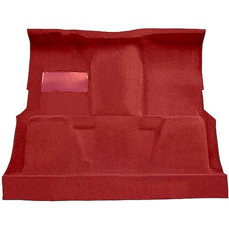 T1197058 1974-80 Chevrolet, GMC Pickup; Regular Cab; Molded Carpet Kit; Cut Pile; Standard Backing; Floor Shift; 4-Speed; High H