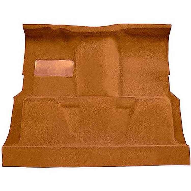 T1197081 1974-80 Chevrolet, GMC Pickup; Regular Cab; Molded Carpet Kit; Cut Pile; Standard Backing; Floor Shift; 4-Speed; High H