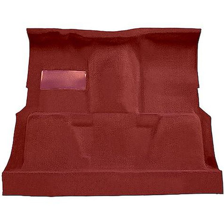 T1197102 1973-74 Chevrolet, GMC Pickup; Regular Cab; Molded Carpet Kit; Loop; Standard Backing; Floor Shift; 4-Speed; High Hump;
