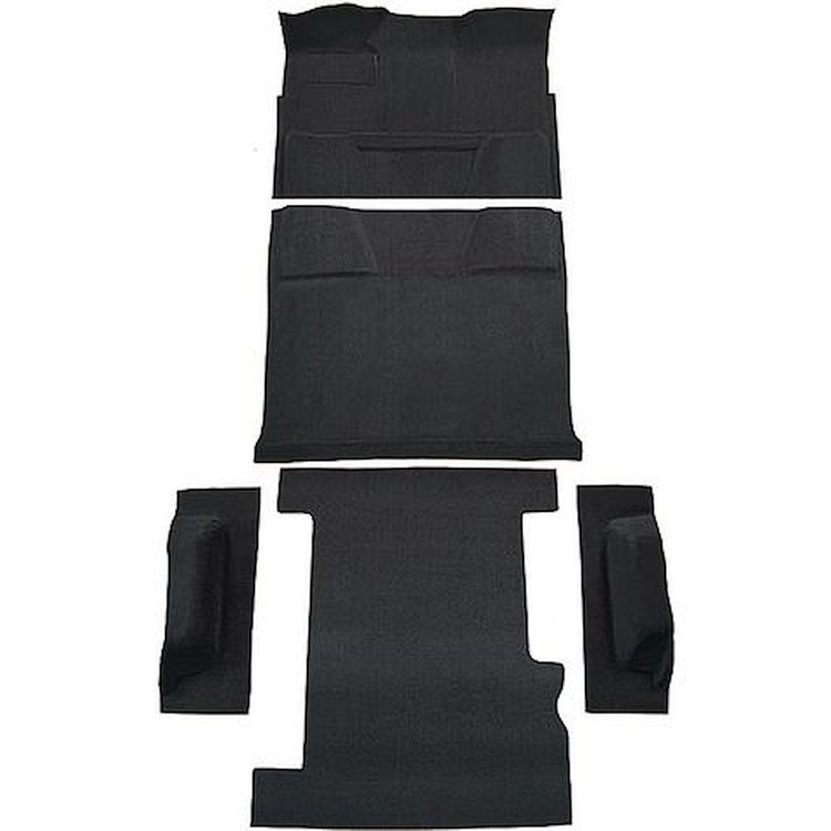 T1197857 1974-80 Chevrolet, GMC Suburban; 4-Door; Molded Carpet Kit; Cut Pile; Standard Backing; Column Shift; Automatic; 2WD; C