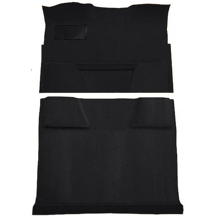 T1198401 1974-80 Chevrolet, GMC Suburban; 4-Door; Molded Carpet Kit; Cut Pile; Standard Backing; Column Shift; Automatic; 2WD; B