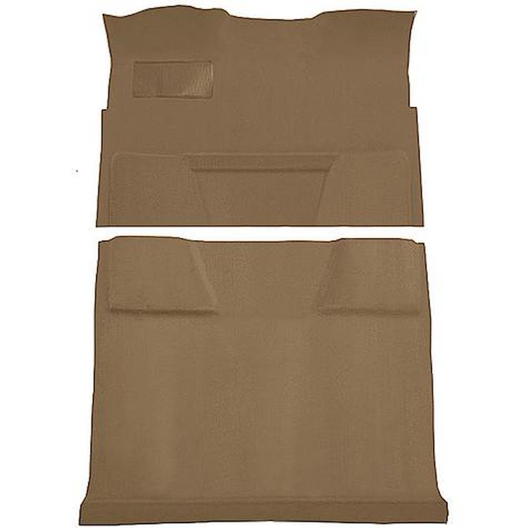 T1198418 1974-80 Chevrolet, GMC Suburban; 4-Door; Molded Carpet Kit; Cut Pile; Standard Backing; Column Shift; Automatic; 2WD; D