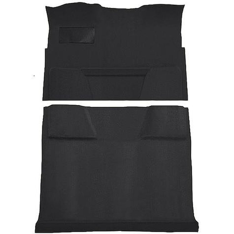 T1198457 1974-80 Chevrolet, GMC Suburban; 4-Door; Molded Carpet Kit; Cut Pile; Standard Backing; Column Shift; Automatic; 2WD; D