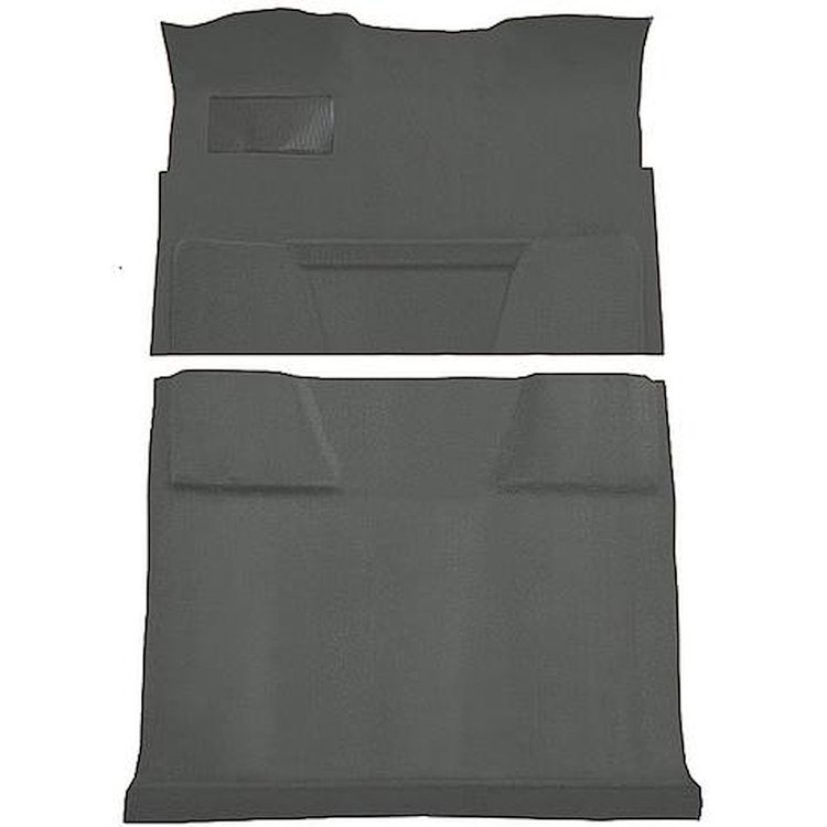 T1198535 1974-74 Chevrolet, GMC Suburban; 4-Door; Molded Passenger Area Carpet Kit; Loop; Standard Backing; Column Shift; Automa