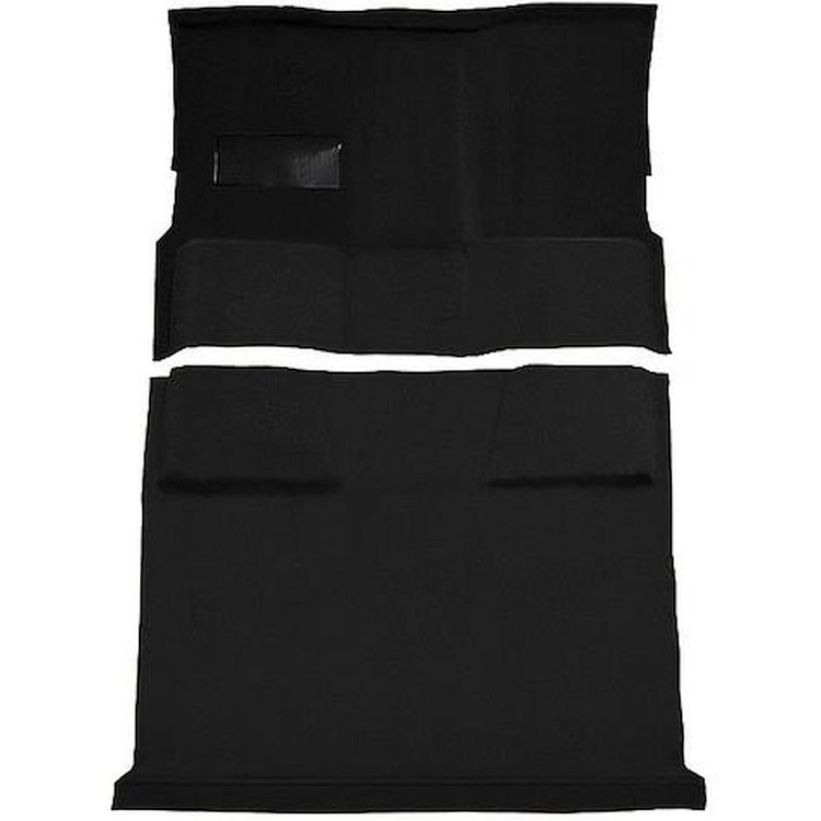 T1198701 1973-74 Chevrolet, GMC Suburban; 4-Door; Molded Passenger Area Carpet Kit; Loop; Standard Backing; Floor Shift; TH400; 