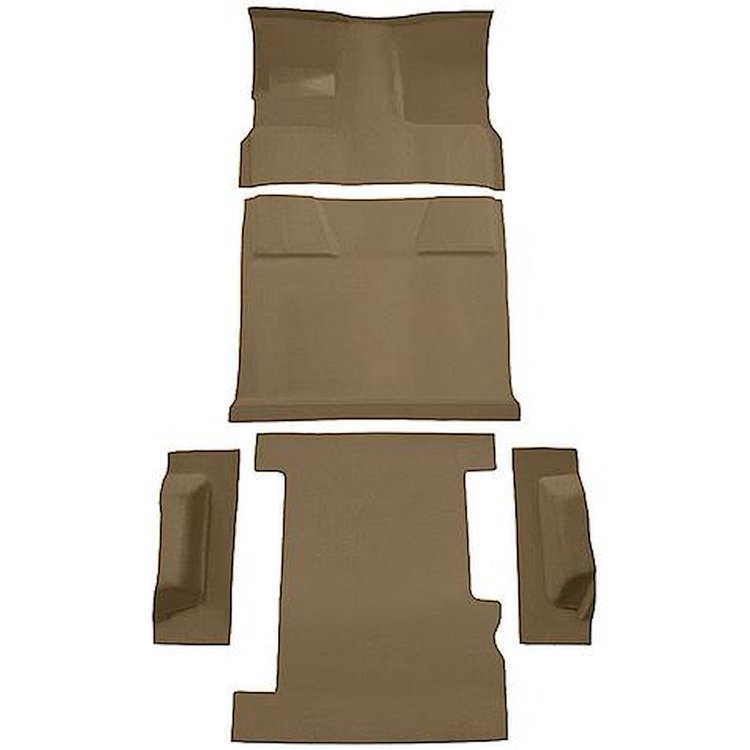 T1202559 1981-91 Chevrolet, GMC Suburban; 4-Door; Molded Carpet Kit; Cut Pile; Standard Backing; Floor Shift; 4-Speed; 2WD; Cogn