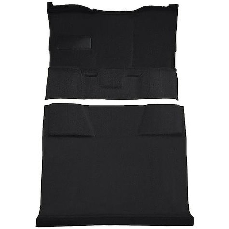 T1202601 1981-91 Chevrolet, GMC Suburban; 4-Door; Molded Passenger Area Carpet Kit; Cut Pile; Standard Backing; Column Shift; Au