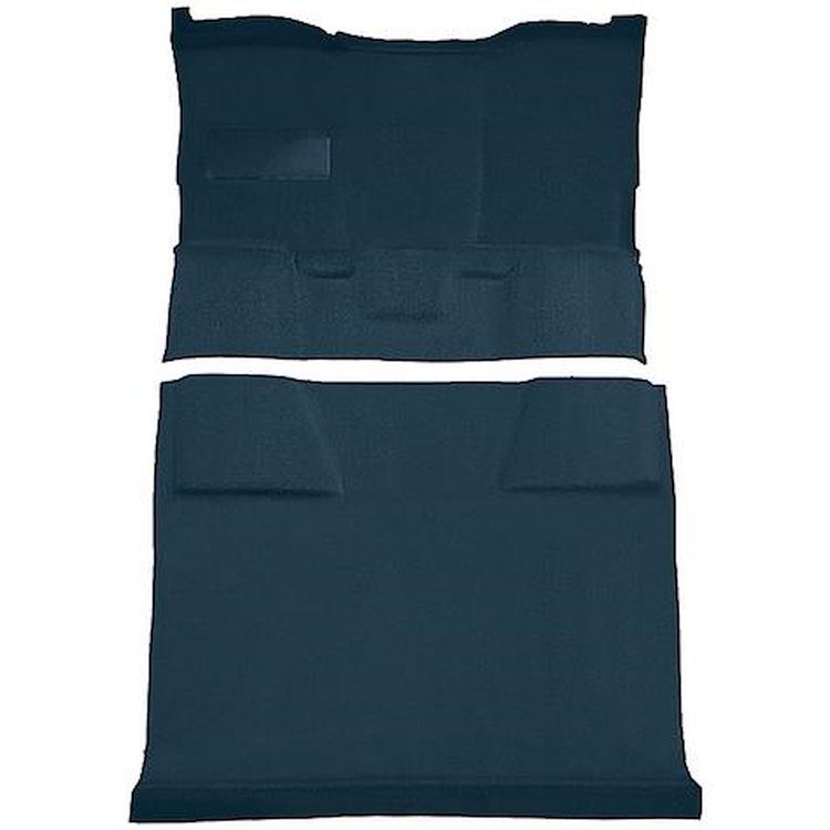 T1202612 1981-91 Chevrolet, GMC Suburban; 4-Door; Molded Passenger Area Carpet Kit; Cut Pile; Standard Backing; Column Shift; Au