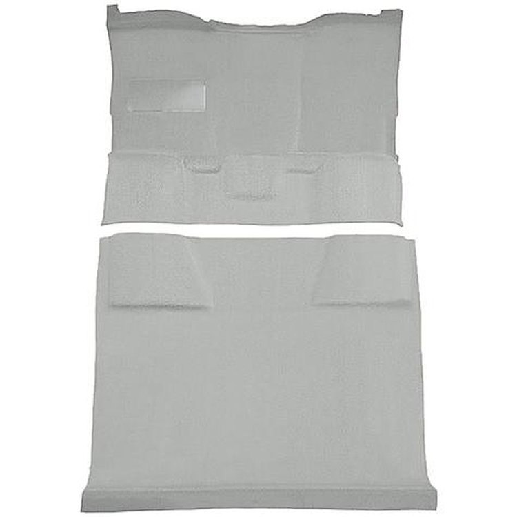 T1202623 1981-91 Chevrolet, GMC Suburban; 4-Door; Molded Passenger Area Carpet Kit; Cut Pile; Standard Backing; Column Shift; Au