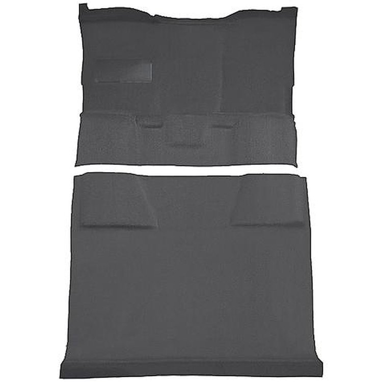 T1202633 1981-91 Chevrolet, GMC Suburban; 4-Door; Molded Passenger Area Carpet Kit; Cut Pile; Standard Backing; Column Shift; Au