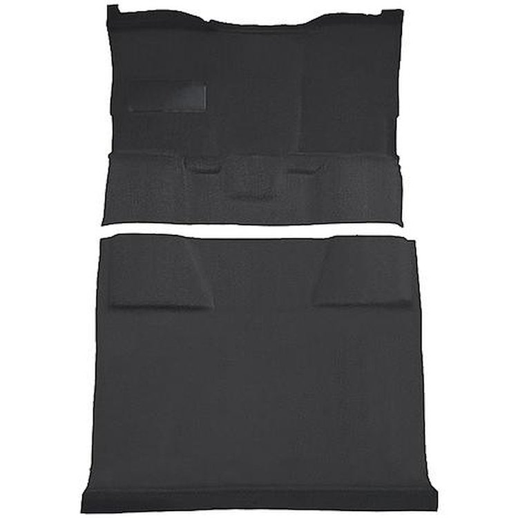 T1202657 1981-91 Chevrolet, GMC Suburban; 4-Door; Molded Passenger Area Carpet Kit; Cut Pile; Standard Backing; Column Shift; Au