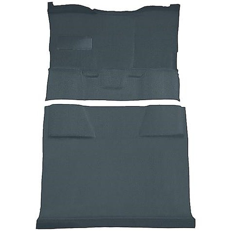 T1202676 1981-91 Chevrolet, GMC Suburban; 4-Door; Molded Passenger Area Carpet Kit; Cut Pile; Standard Backing; Column Shift; Au