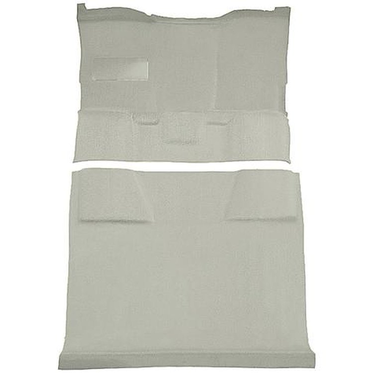 T1202692 1981-91 Chevrolet, GMC Suburban; 4-Door; Molded Passenger Area Carpet Kit; Cut Pile; Standard Backing; Column Shift; Au