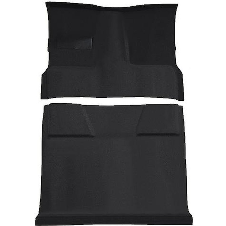 T1202701 1981-91 Chevrolet, GMC Suburban; 4-Door; Molded Passenger Area Carpet Kit; Cut Pile; Standard Backing; Floor Shift; 4-S