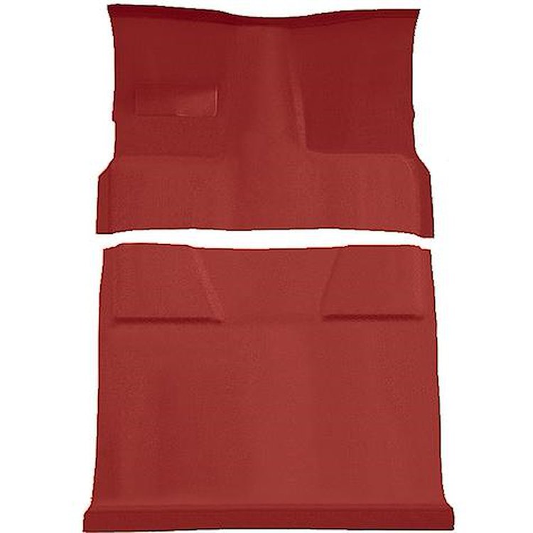 T1202721 1981-91 Chevrolet, GMC Suburban; 4-Door; Molded Passenger Area Carpet Kit; Cut Pile; Standard Backing; Floor Shift; 4-S