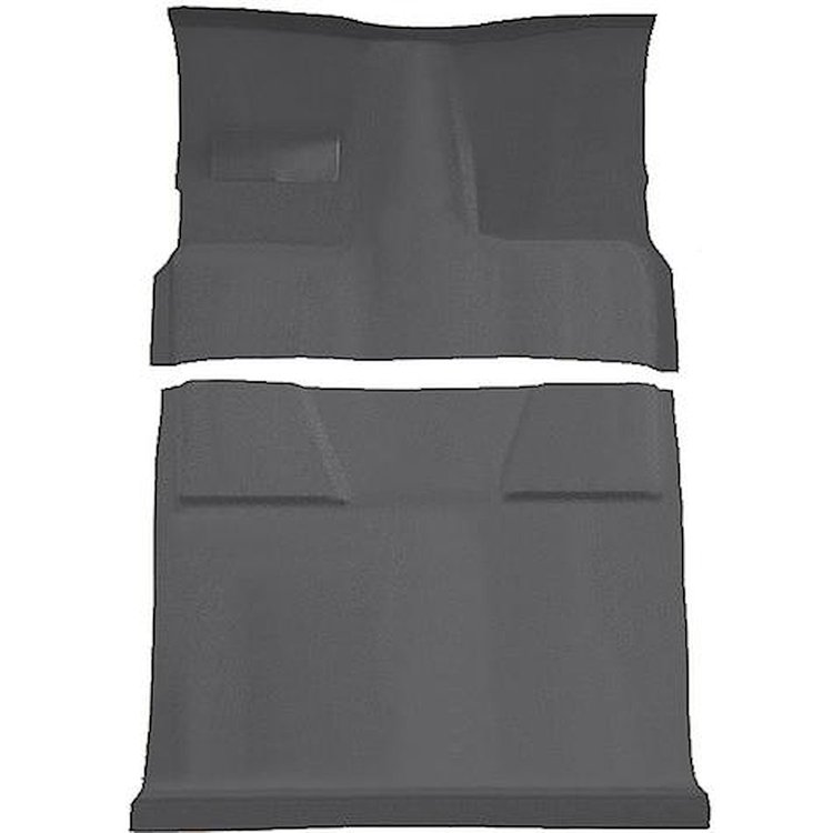 T1202733 1981-91 Chevrolet, GMC Suburban; 4-Door; Molded Passenger Area Carpet Kit; Cut Pile; Standard Backing; Floor Shift; 4-S