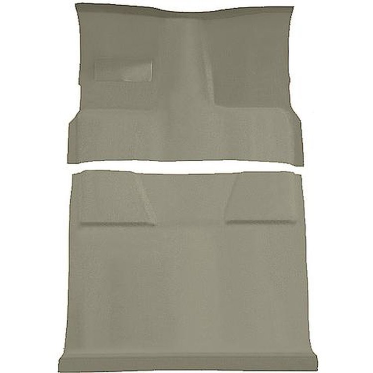 T1202744 1981-91 Chevrolet, GMC Suburban; 4-Door; Molded Passenger Area Carpet Kit; Cut Pile; Standard Backing; Floor Shift; 4-S