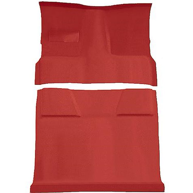 T1202754 1981-91 Chevrolet, GMC Suburban; 4-Door; Molded Passenger Area Carpet Kit; Cut Pile; Standard Backing; Floor Shift; 4-S