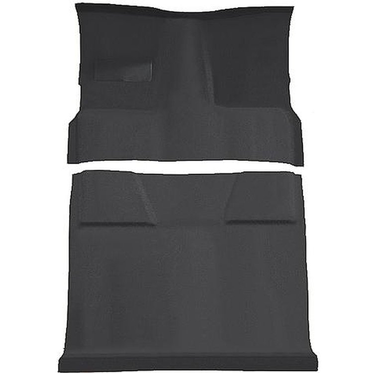 T1202757 1981-91 Chevrolet, GMC Suburban; 4-Door; Molded Passenger Area Carpet Kit; Cut Pile; Standard Backing; Floor Shift; 4-S