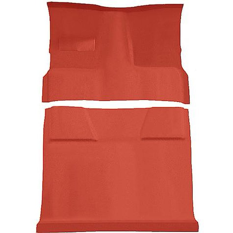 T1202758 1981-91 Chevrolet, GMC Suburban; 4-Door; Molded Passenger Area Carpet Kit; Cut Pile; Standard Backing; Floor Shift; 4-S
