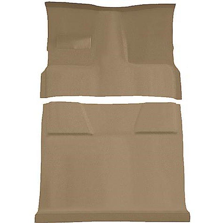 T1202759 1981-91 Chevrolet, GMC Suburban; 4-Door; Molded Passenger Area Carpet Kit; Cut Pile; Standard Backing; Floor Shift; 4-S
