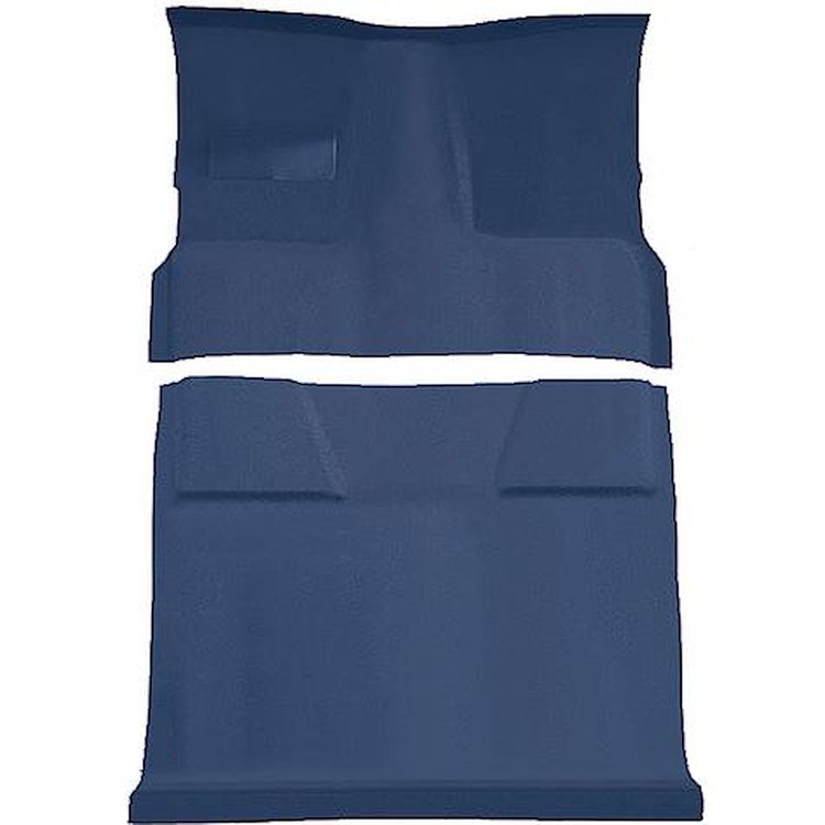 T1202784 1981-91 Chevrolet, GMC Suburban; 4-Door; Molded Passenger Area Carpet Kit; Cut Pile; Standard Backing; Floor Shift; 4-S