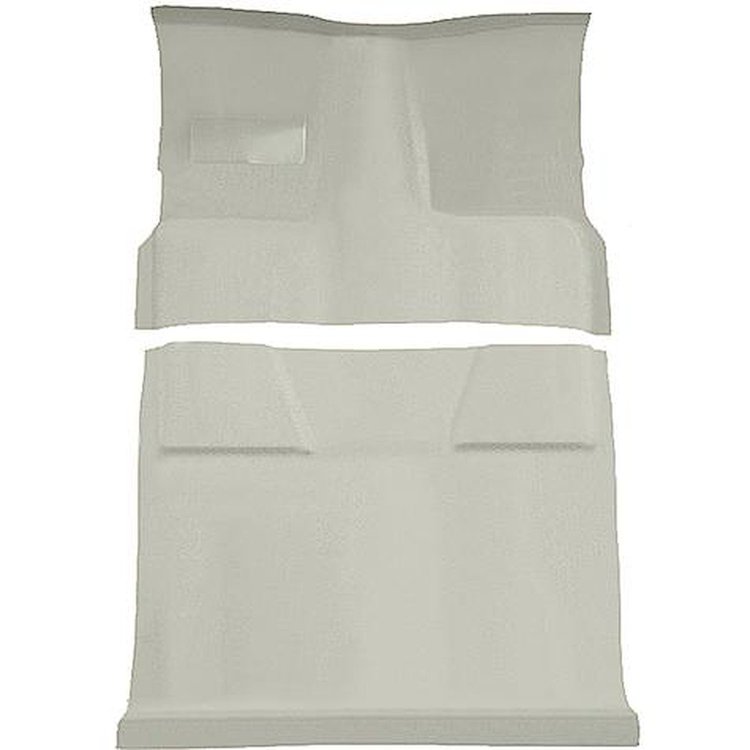 T1202792 1981-91 Chevrolet, GMC Suburban; 4-Door; Molded Passenger Area Carpet Kit; Cut Pile; Standard Backing; Floor Shift; 4-S