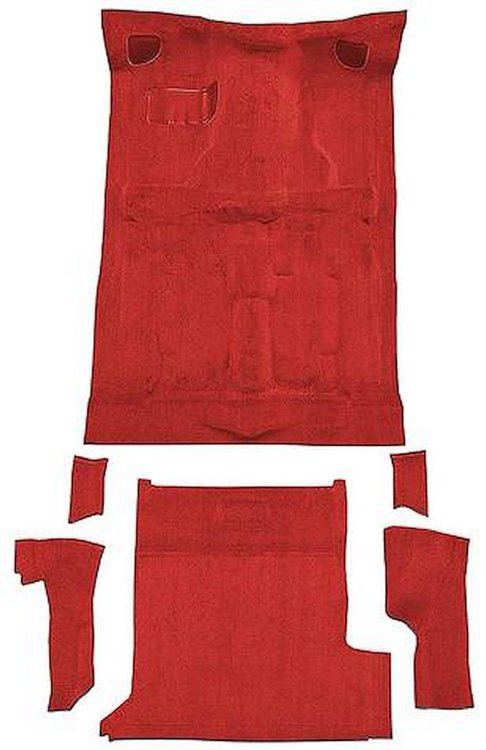 T1202858 1983-94 S10 Blazer/S15 Jimmy; 2-Door; Carpet Set; Passenger and Cargo Area; Molded; Standard Backing; Cutpile; Maple /