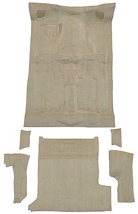 T1202867 1983-94 S10 Blazer/S15 Jimmy; 2-Door; Carpet Set; Passenger and Cargo Area; Molded; Standard Backing; Cutpile; Medium D