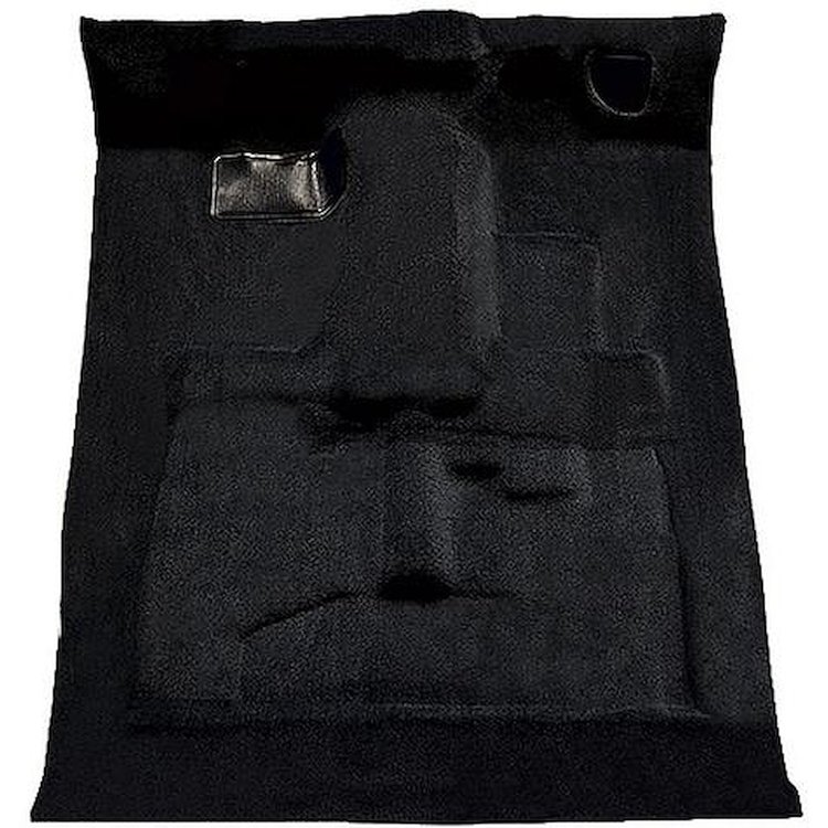 T1203001 1982-93 S10/S15 Sonoma; Extra Cab; 2WD; Carpet Set; Complete; Molded; Standard Backing; Cutpile; Black