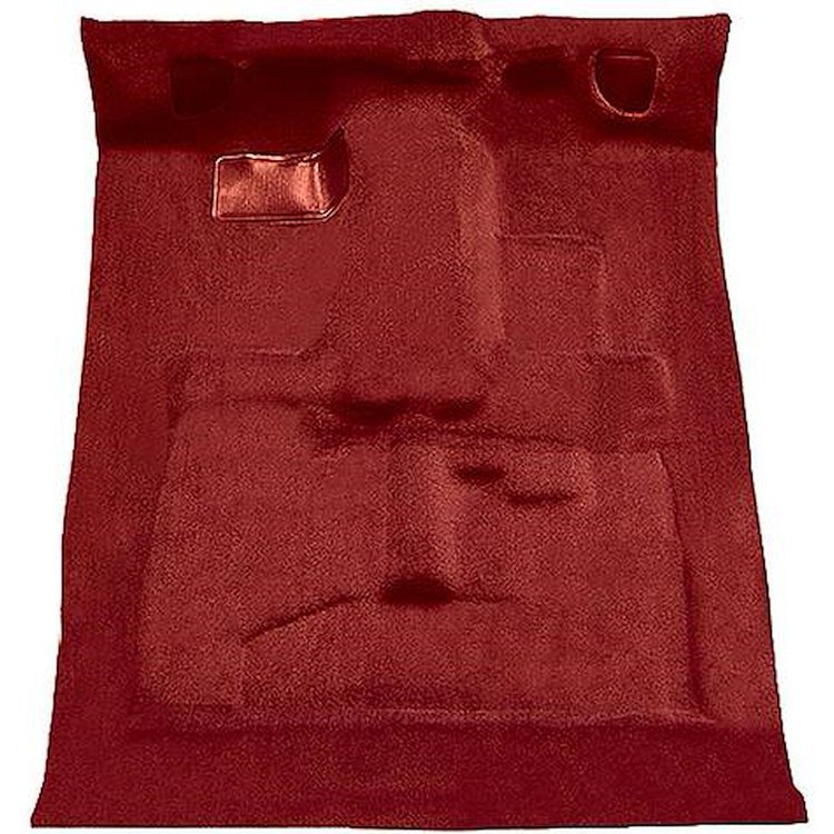 T1203021 1982-93 S10/S15 Sonoma; Extra Cab; 2WD; Carpet Set; Complete; Molded; Standard Backing; Cutpile; Oxblood