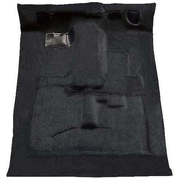 T1203057 1982-93 S10/S15 Sonoma; Extra Cab; 2WD; Carpet Set; Complete; Molded; Standard Backing; Cutpile; Charcoal