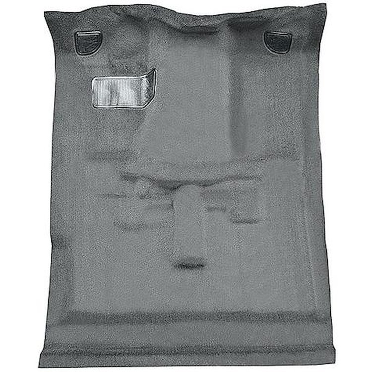 T1203125 1982-93 S10/S15/Sonoma; Extra Cab; 4WD; Carpet Kit; Complete; Molded; Standard Backing; Cutpile; Medium Gray