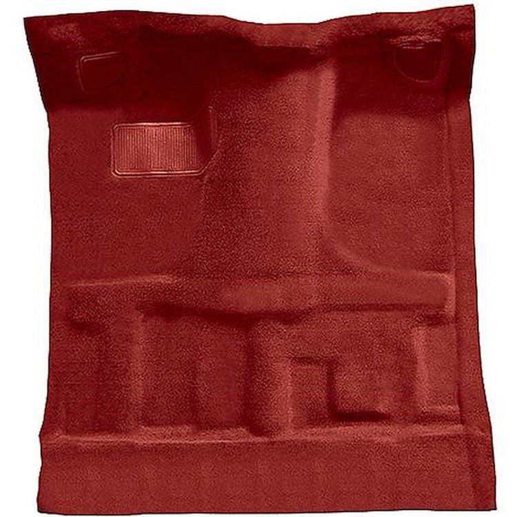 T1203321 1982-93 S10/S15 Sonoma; Regular Cab; 2WD; Carpet Set; Complete; Molded; Standard Backing; Cutpile; Oxblood
