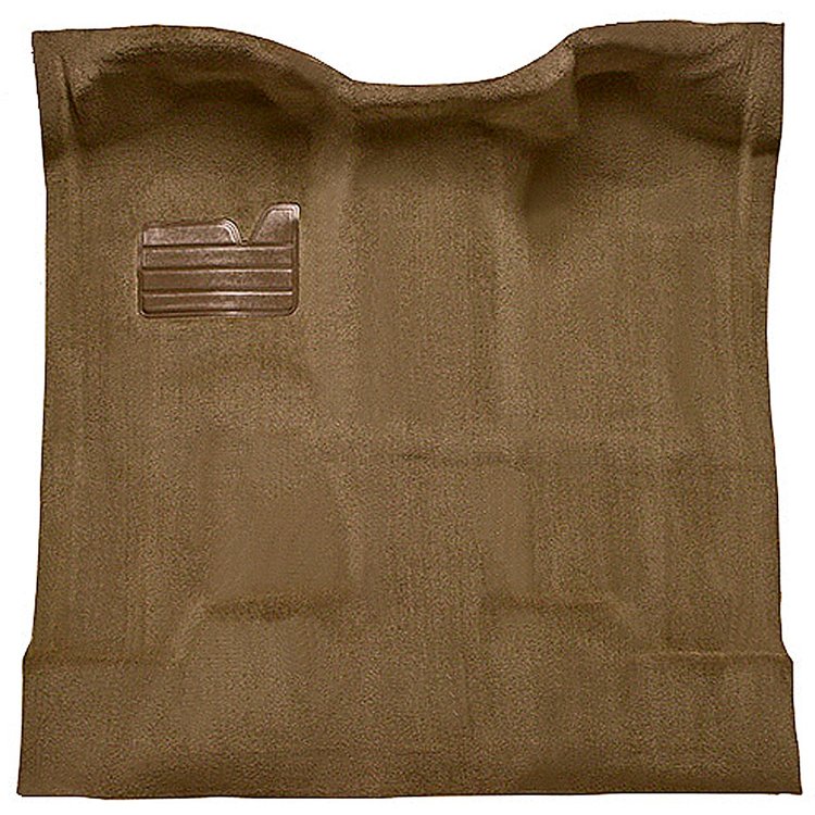 T1204518 1988-02 Chevrolet/GMC Regular Cab Truck; Carpet Set; Complete; Molded; Standard Backing; Cutpile; Saddle